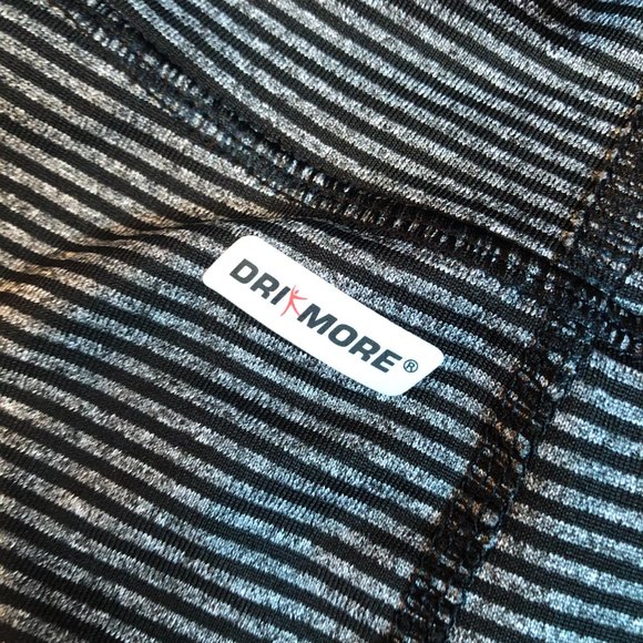 Danskin Now Striped Gray Capris - Picture 5 of 6